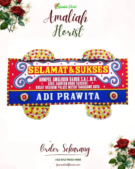 Papan Bunga Ucapan Selamat Duram