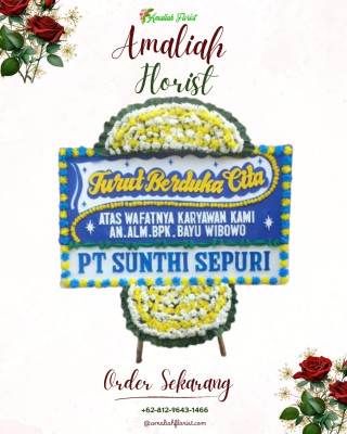 Papan Bunga Duka di Duram