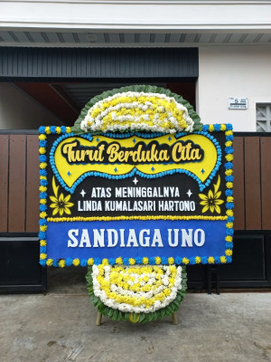 Papan Bunga Duka di Duram